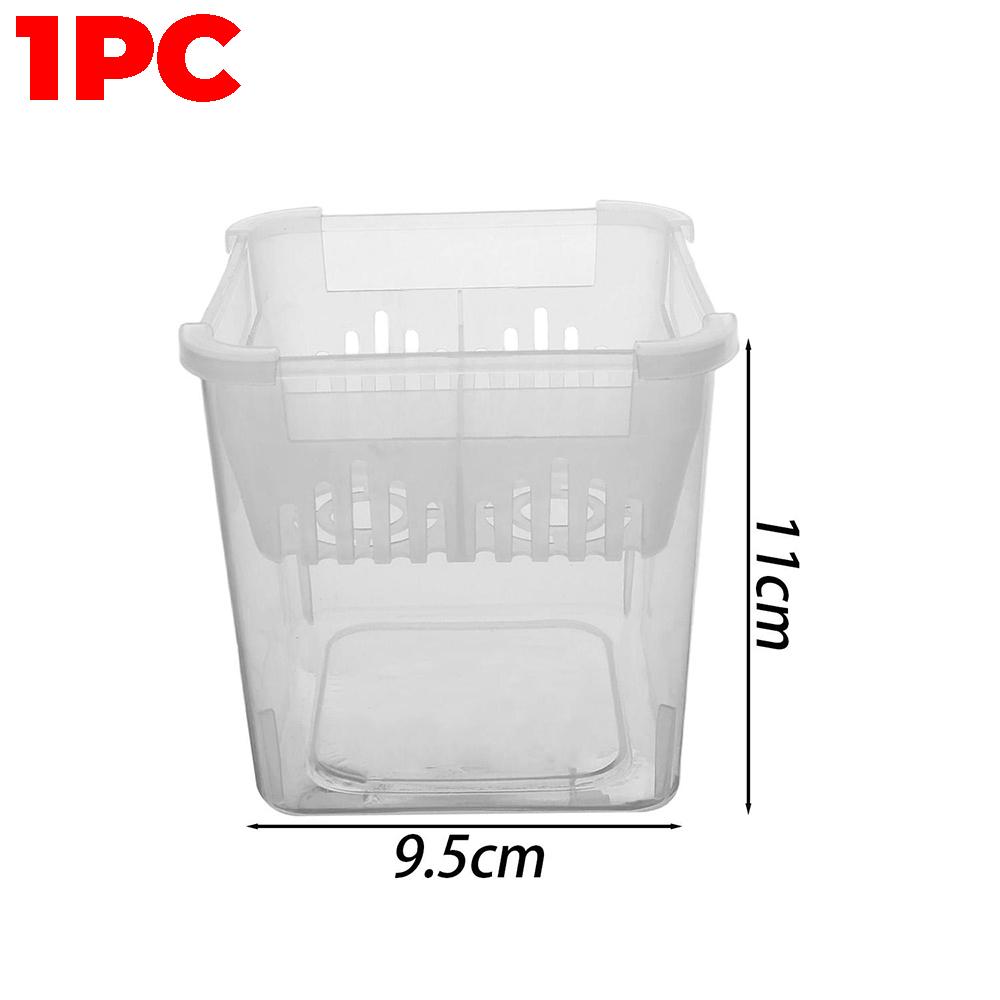 

4 Grids Plastic Self Watering Tulips Bulbs Planter Pots Hydroponic Clear Soilless Flower Nursery Pot Breathable Support Basket