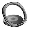 Phone Ring Holder Black Free Rotation Zinc Alloy Colorfast Widely Used Phone Grip for Tablet Digital Products
