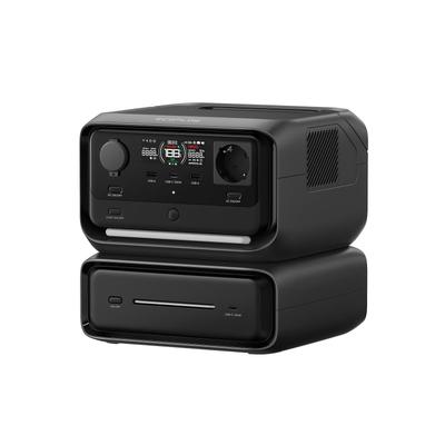 RIVER 3 Max Portable Power Station, 572Wh LFP Battery, Up To 1200W Output, Wireless Connection, Solar Generator for Outdoor