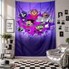 Wandteppich Teen Titans Go Kunst Hängendes Tuch Dekorativer Hintergrundbezug für die Raumdekoration