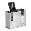 Stainless Steel 3-Compartment Utensil Holder