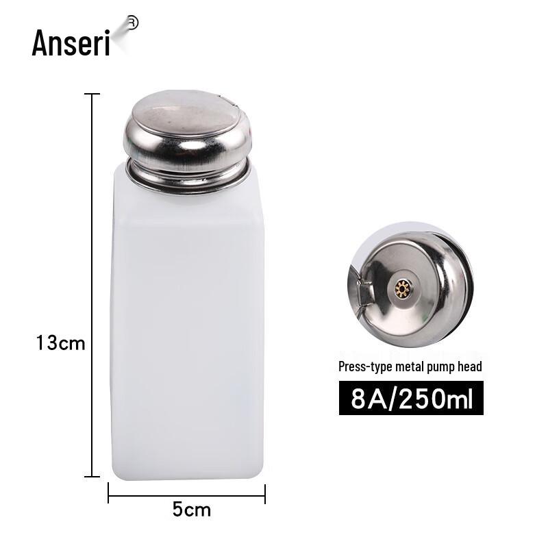 Ansai Rui Industrial Press Pump Solvent Dispenser Bottle, 250ml