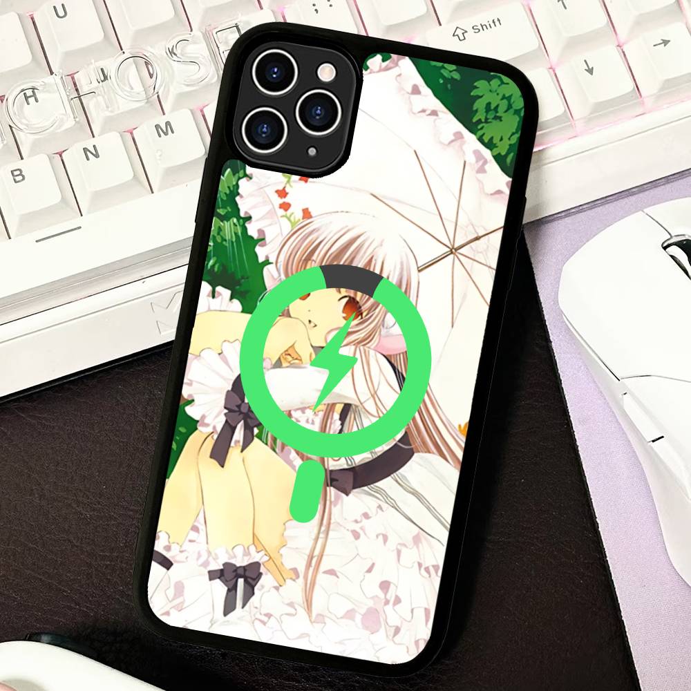 

Sci-fi Romance Comics C-Chobits Cartoon For Magesafe Magnetic Wireless Phone Case For IPhone 17 Pro Max Air 13 12 Mini 16 15 14 iPhone 17 Air