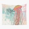 Jellyfish Tapestry Universe Colorful Sea Marine Life Tapestry Bedroom Apartment Dorm Living Room Decor To Hanging Tapestries