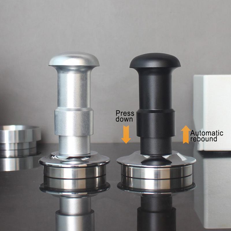 51/53/58.35mm Coffee Double spring Tamper Constant Pressure Save effort Coffee Tamper Fixed Force Coffee Leveler Barista Tools