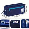 Double Layer Multi-functional Pencil Case Student Stationery Box Large Capacity Storage Bag Stationery School Office Supplies