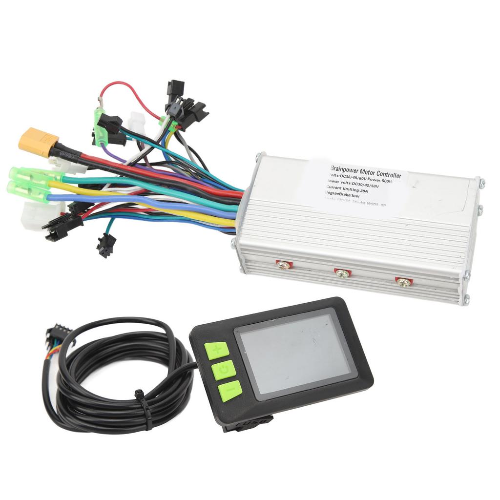 36V 48V 60V 500W 28A 930 Display Sine Wave 3 Modes Brushless Controller Replacement Set
