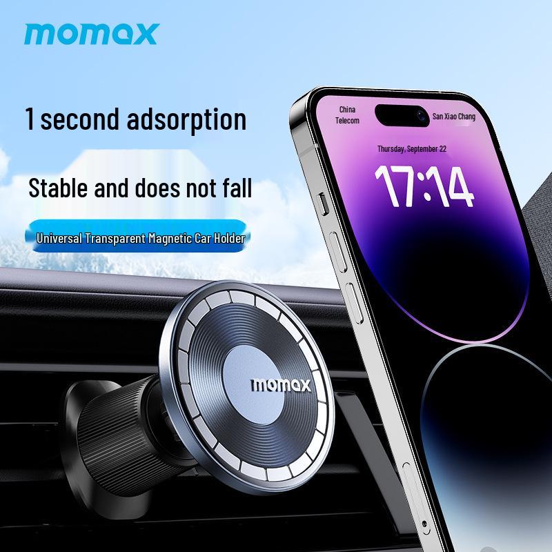 

MOMAX 2025 Magnetic Car Phone Holder for Air Vent with MagSafe Compatibility Standard