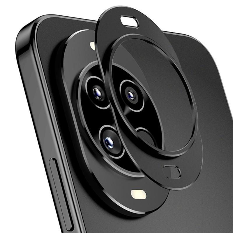 Hollowed Out Structure Reinforced Metal Camera Protector Suitable For Mobile Devices Dustproof Design Scratch Resistant