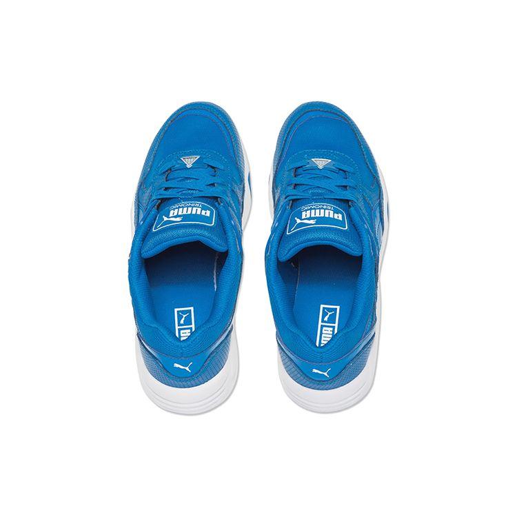 Puma R698 Atmungsaktives Obermaterial aus Rindsleder-Synthetikleder Bequem Vielseitig Trendig Verschleißfest Low-Top Lifestyle Freizeitschuhe 362573-03