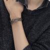 MORO JEWELLERY LUX Bracelet, Black & Metallic Grey