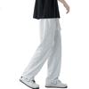 Foss Phil Men's Casual Pants, Autumn And Winter Loose Straight-Leg Versatile Draping Sports Casual Trousers, FPK23 Gray 2XL