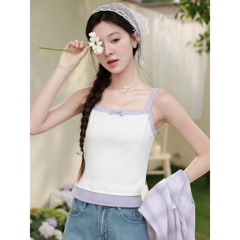 Women s Apricot Slim Fit Camisole Vest S