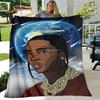 Legend Star Hip Hop Art Rapper Soft Plush Blanket,Flannel Blanket Throw Blanket for Living Room Bedroom Bed Sofa Picnic Cover