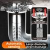Auto Open Deodorizing Drain Self-draining Anti-clogging Filter New Sink Strainer  for Hair