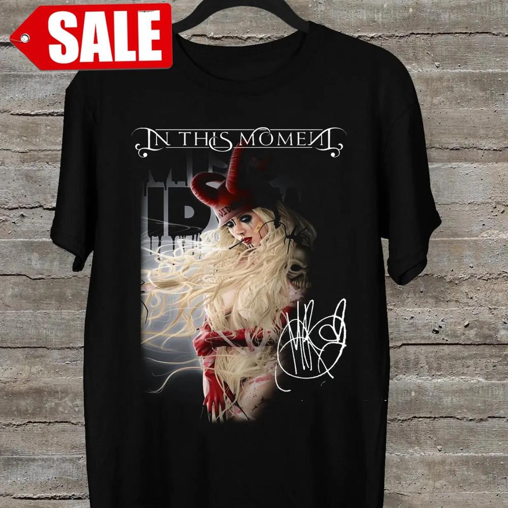 

In This Moment Band Short Sleeve Vintage 90S Band Unisex Shirt Reprint S-5XL Unisex T-Shirt XXXXL