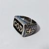Jewelry, Personalized Retro Religious Cross Men's Ring Jewelry Wear and Match Accessories