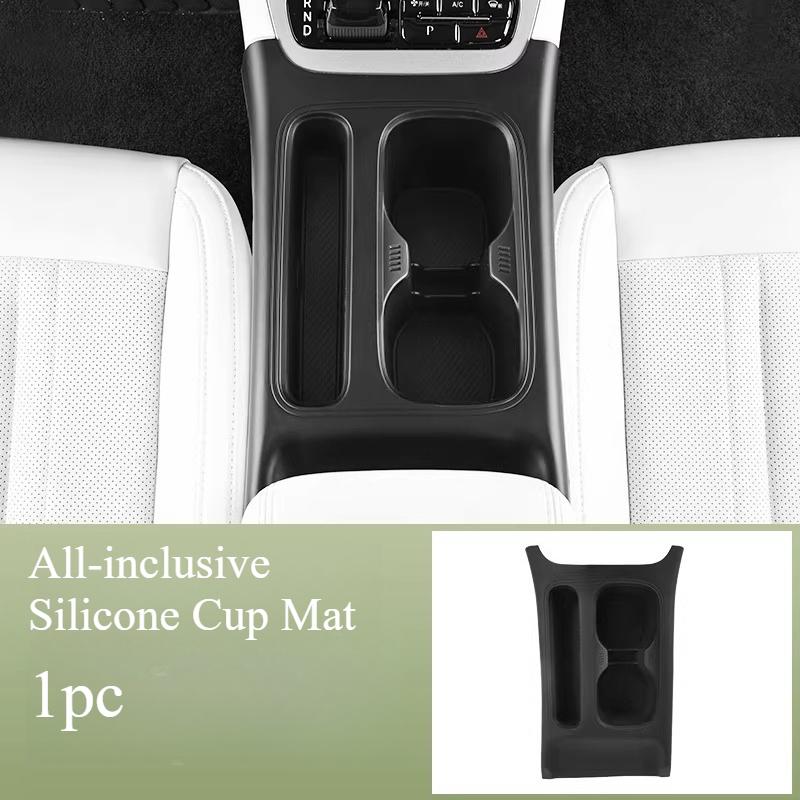 Silicone Cup Holder Pad for Geely EX2 2026,  Center Console Interior Accessories