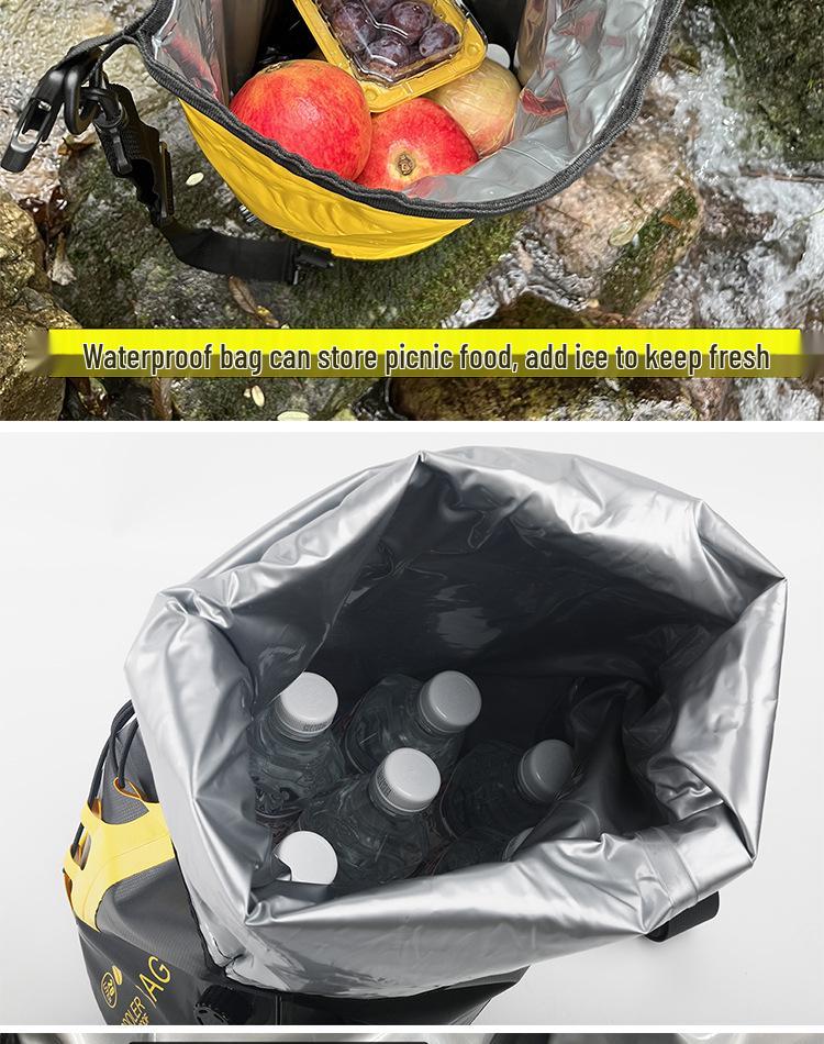 Multifunctional Waterproof Outdoor Camping Backpack with Dry-Wet Separation for Trekking, Rafting & Travel