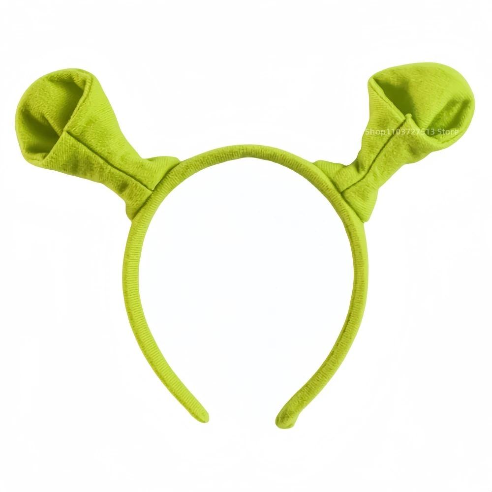 Fiona Cosplay Kroon Hoofdband Met Oor Kostuum Accessoires Verkleed voor Volwassen Vrouwen Vrouwelijke Fantasia Halloween Carnaval Props One Size yellow