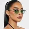 Unisex Retro TR90 Sunglasses with Propionate Inserts - Stylish European & American Fashion for Vacation