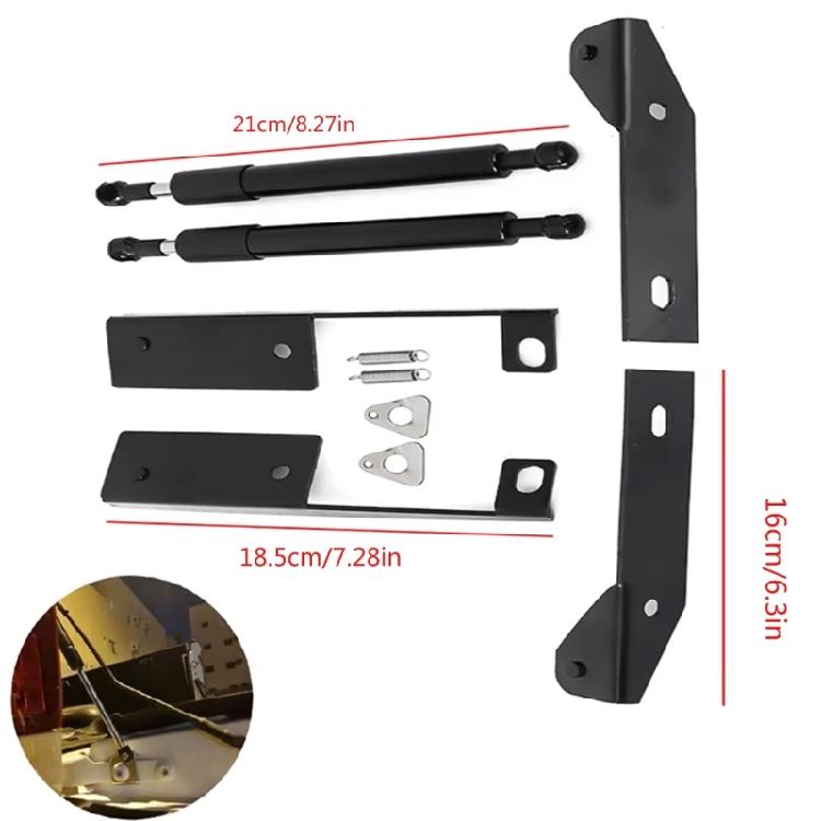 Trunk Opening Assistance Lid Lift Support Gas Spring Shock Absorbers for NP300 D23 Enhances Stability Smooth Operation