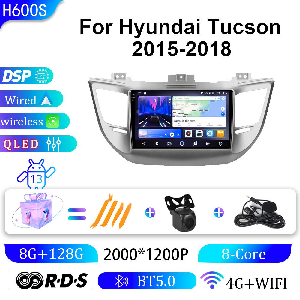 Hyundai 15-18 Tucson Android Carplay Large Screen GPS Navigation System