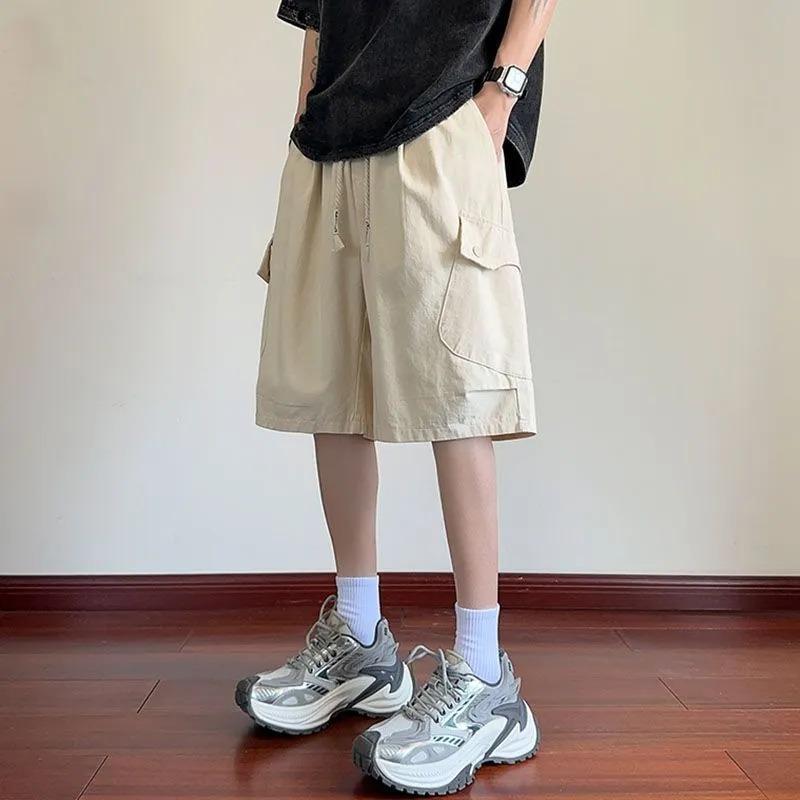 Men's Loose Cargo Shorts Comfortable Daily Streetwear Summer Casual Outdoor