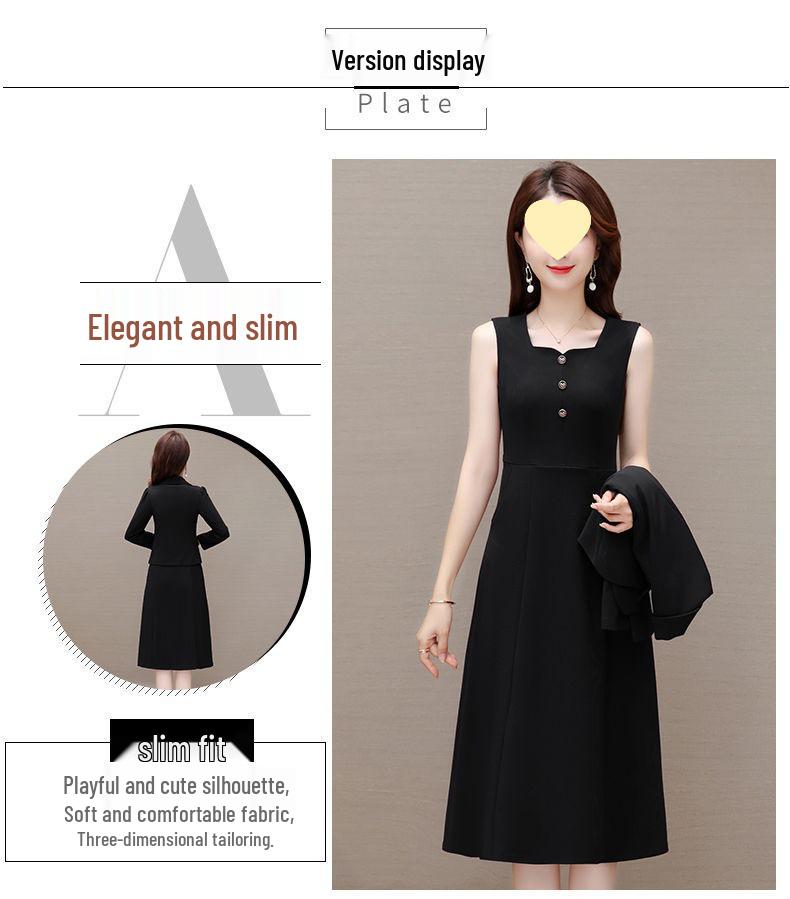 Exquisite Ziqiu Autumn 2025 Women's Fashion Suit: Stylish Two-Piece Skirt and Top Set