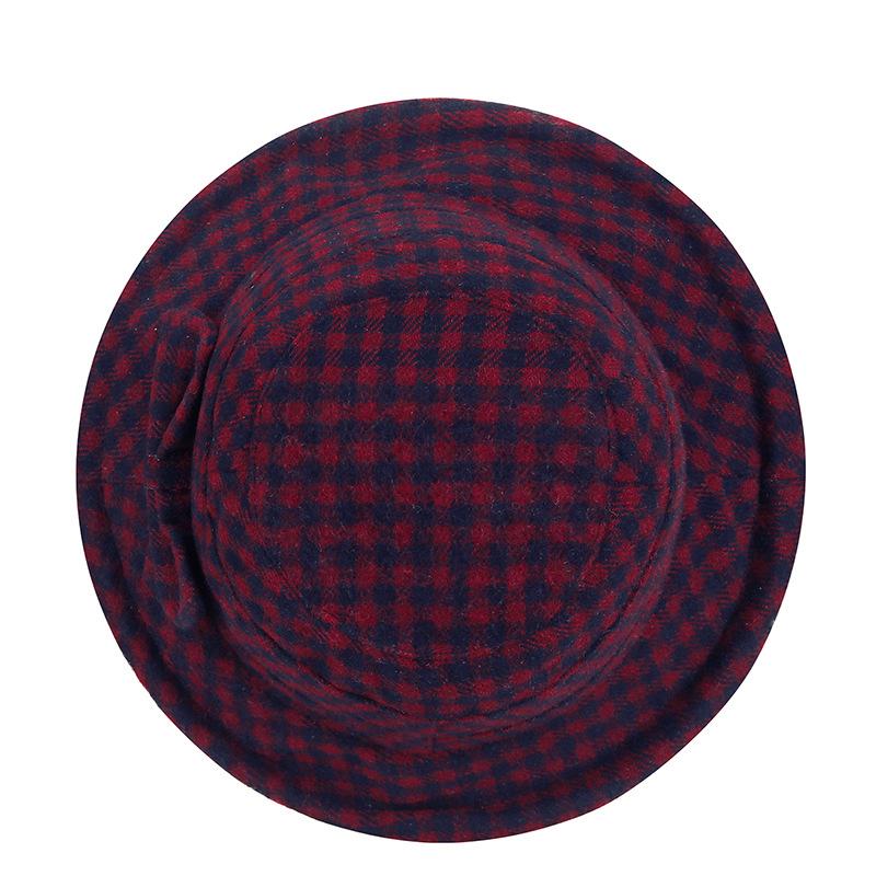 Autumn Winter Fisherman Hat Thick Woolen Middle-Aged and Elderly Hat Warm Cotton Hat Basin Hat