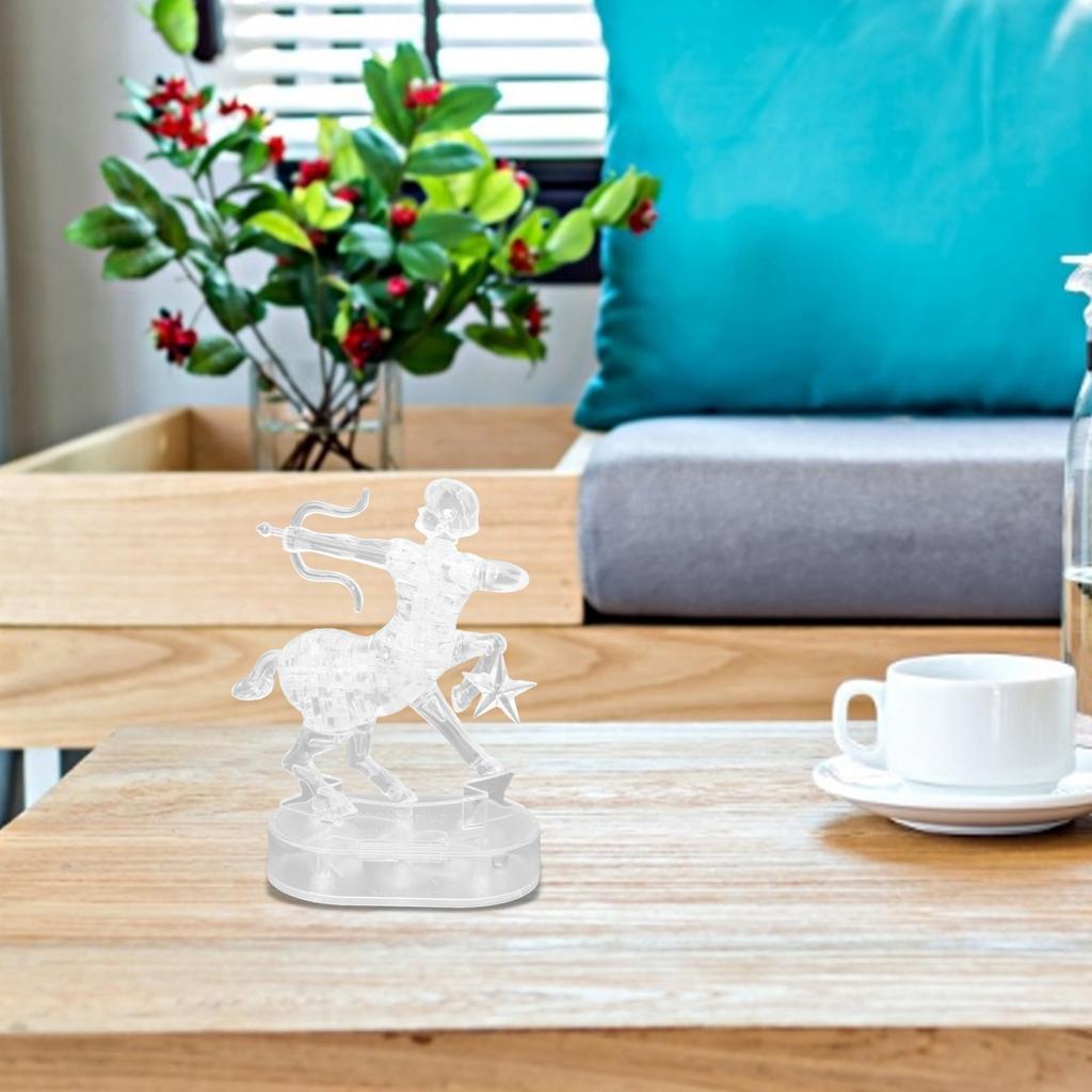 Three Dimensional Puzzle Puzzle Jigsaw with LED Light(Sagittarius )