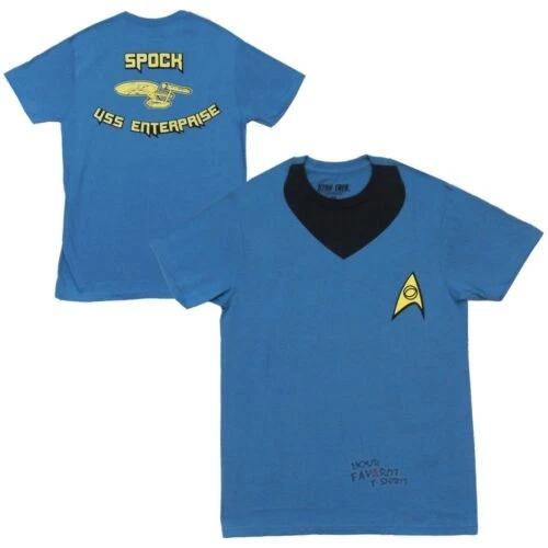 Star Trek Sprock Uniform Uss Enterprise Children s T-shirt 100