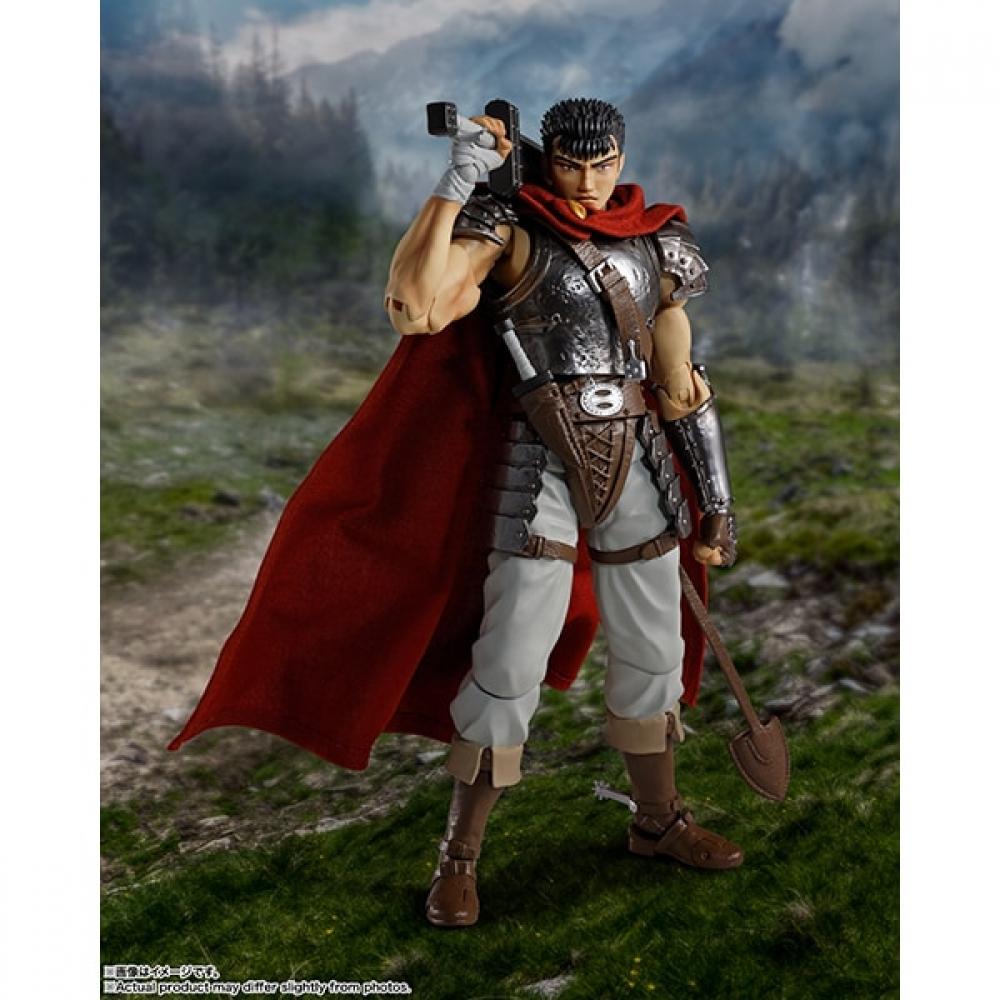 Bandai Spirits S.h.figuarts Berserk Guts  Band Of The Hawk  [painted Action Figure Approx. 160mm]