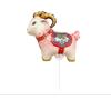 20 sets of new children's festival June 1st cartoon animal clip-on balloons, horse-year god of wealth clip-on balloons and toy balloons.
