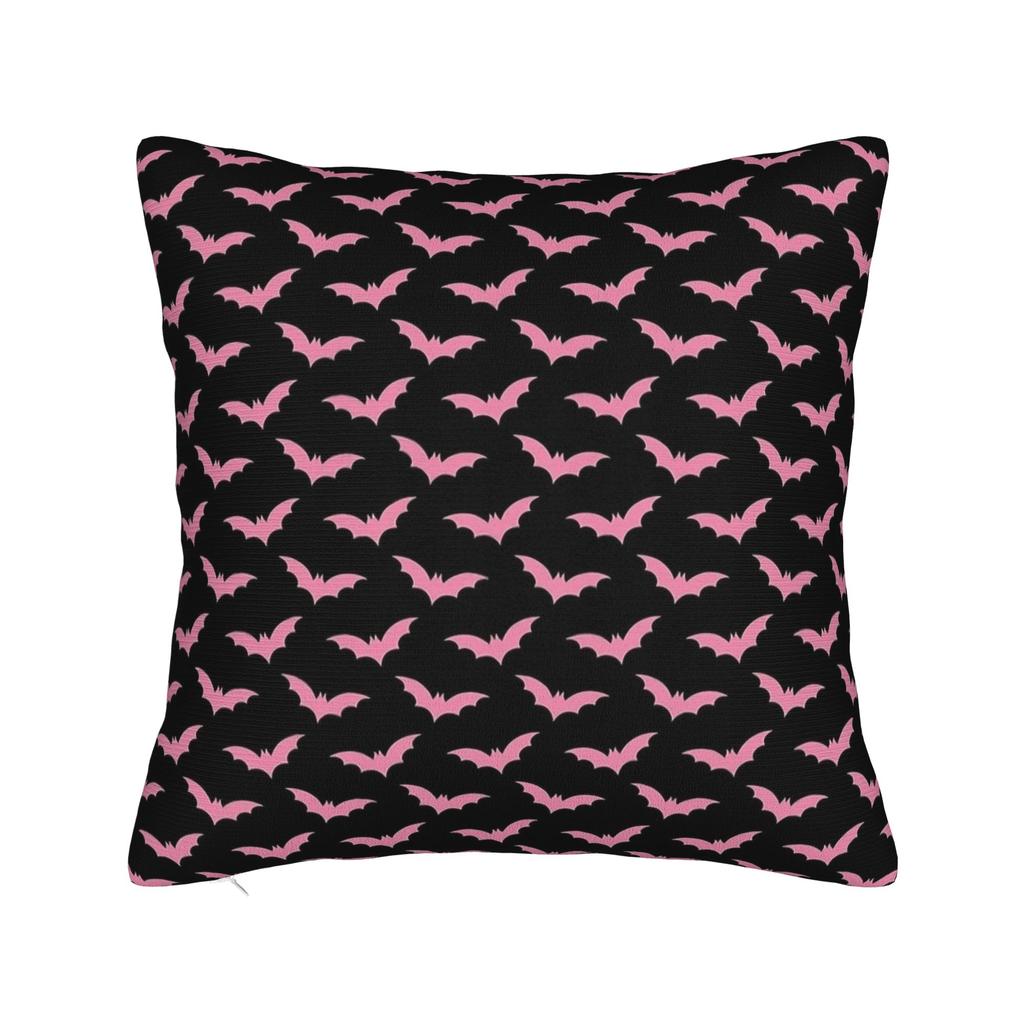 Halloween Bat Cartoon Pillowcase Printing Cushion Cover Decoration Pillow Case Cover Bedroom Zipper