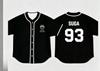 Camiseta de Béisbol Kpop BTS de Manga Corta Cárdigan Streetwear Coreano Soporte para Fans Camisa Casual de Botones de Verano para Mujeres Hombres