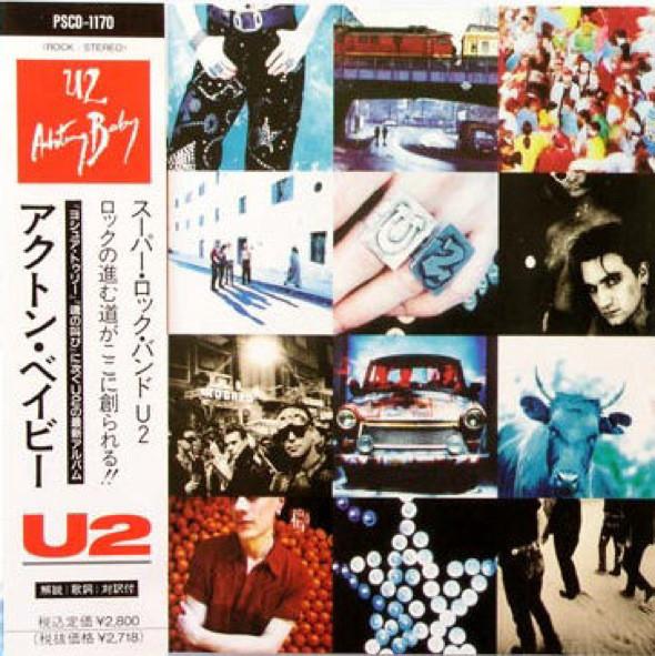 

CD U2 - Achtung Baby PSCD1170 Island Records 1991 Япония Рок Б/У