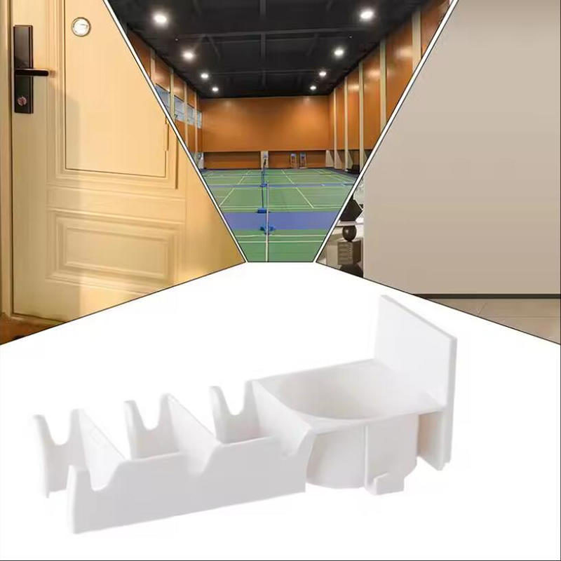 Racket Storage Rack Non Perforated Door Rear Rack Home Storage Hanging Shelf No Hole Hanging Shelf