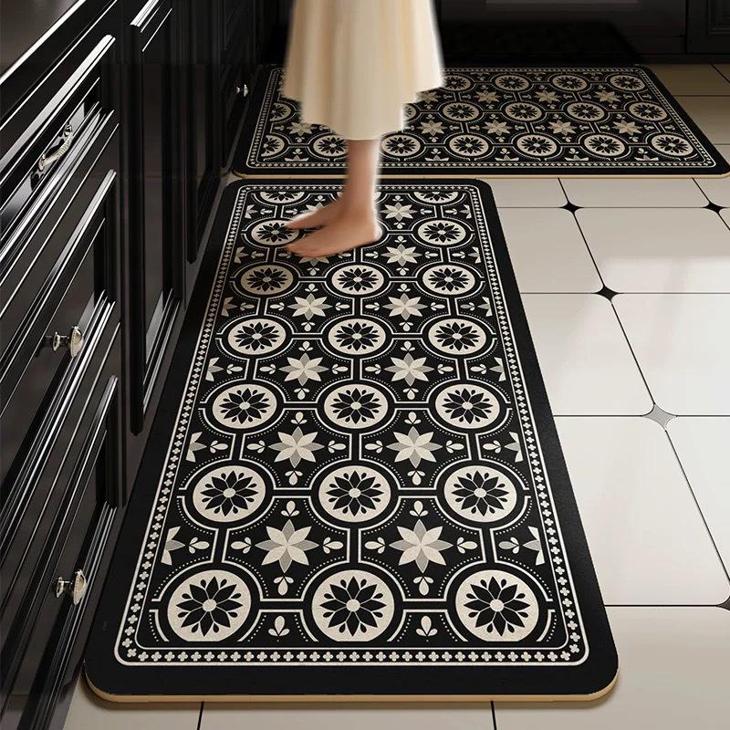 

Американський Ретро Кухонний Водонепроникний Шкіряний Килимок для Підлоги - Легко Протирати, Не потребує прання, Довга смуга для плити, мийки та підлоги. Custom Size