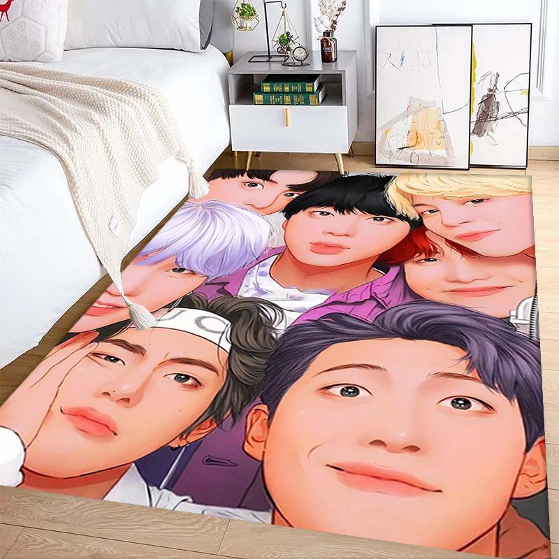 Unity Diversity: Harmonious Gathering carpet Suitable for all seasons Living room and bedroom mats Christmas gifts Doormat Fashion