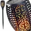 Solar Torch Lamp Xl 50 Cm Flame Effect Garden Lamps 12Led