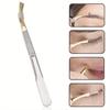 1PC Slant Tips Eyebrow Clips Stainless Steel Eyelash Extension Tweezers Brow Hair Removal Tweezers Makeup Tools Eyebrow Pliers
