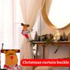 Creative New Christmas Decoration Curtain Buckle Holiday Window Scene Layout