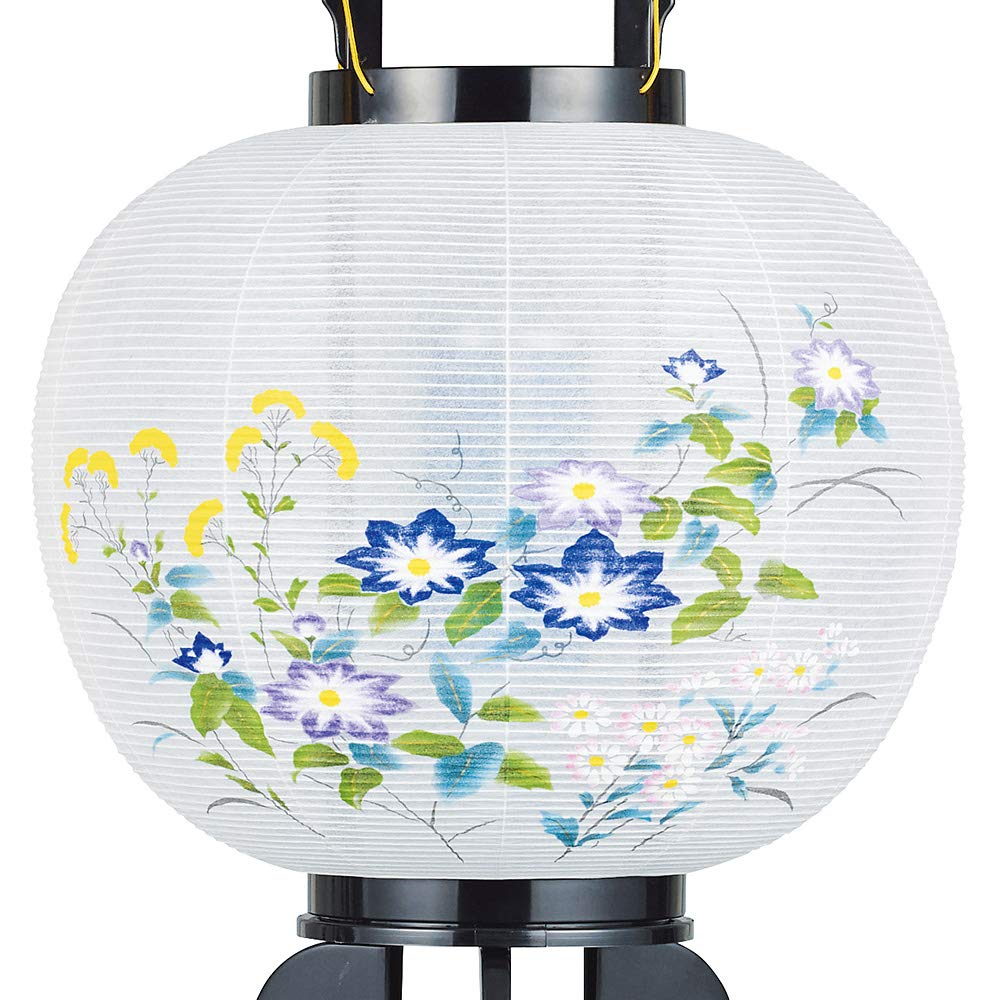 Buddhist altar shop Takita Shoten Paired Bon rotating Height 80cm x fire box diameter 34cm Washi paper paired Bon lanterns issued by Takita Shoten