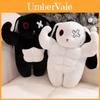 Adorable Black And White Rabbit Stuffed Animal For Children Play And Comfort