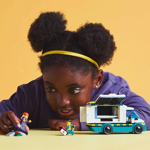 LEGO City Ambulance Toy Birthday Present Blocks Educational Boy Girl Kids Age 5 6 7 8 Vehicle Car Mini Car 60451