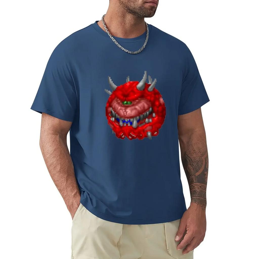 Cacodemon TShirt TShirt Plus Size Tops Sports Fans Summer Tops Men Clothing
