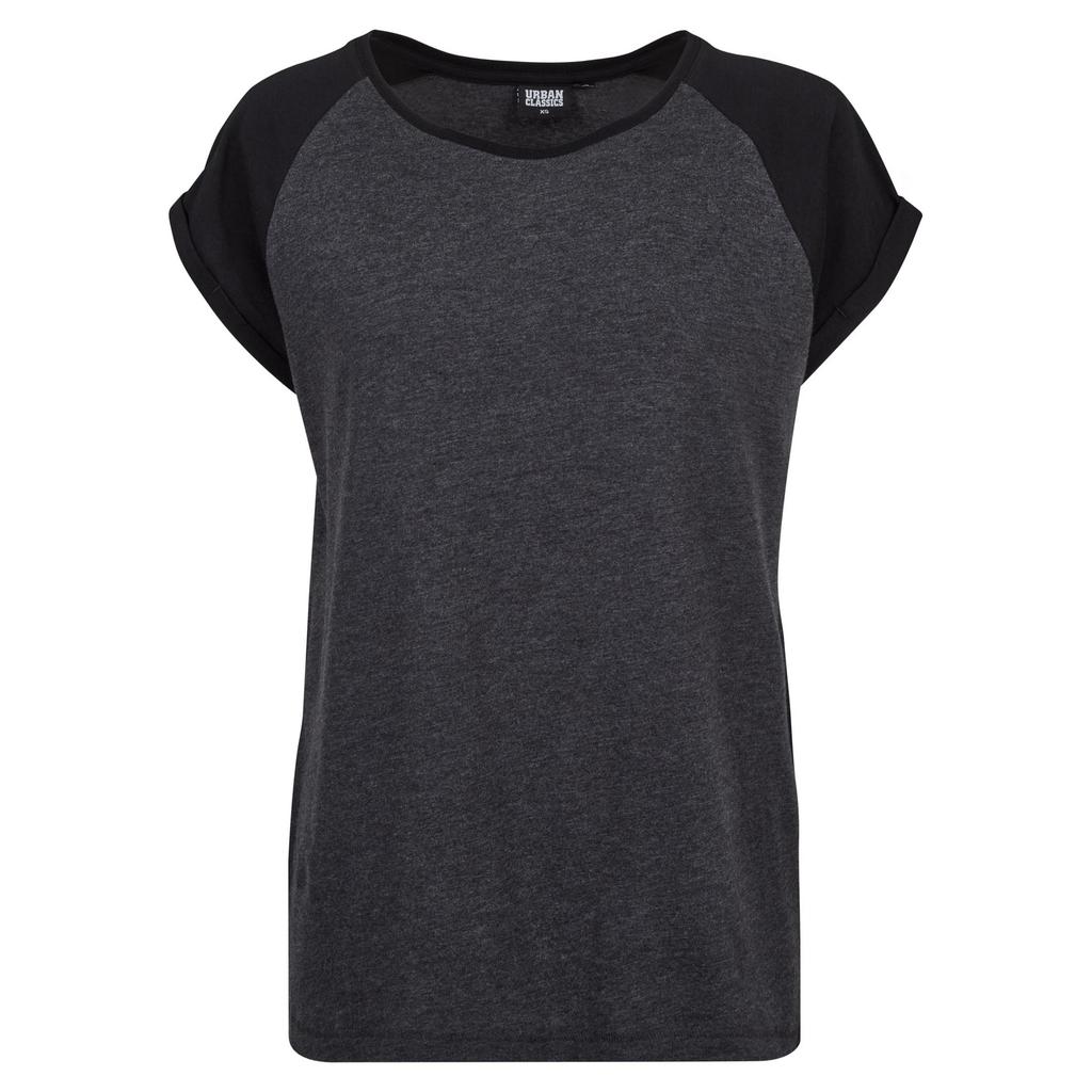 Urban Classics Womens/Ladies Contrast Raglan T-Shirt
