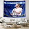 Zverev Print Tapestry, Backdrop, Easy Setup, Ideal for Bedroom, Office & Living Room, with Aesthetic Wall Hanging Decor.