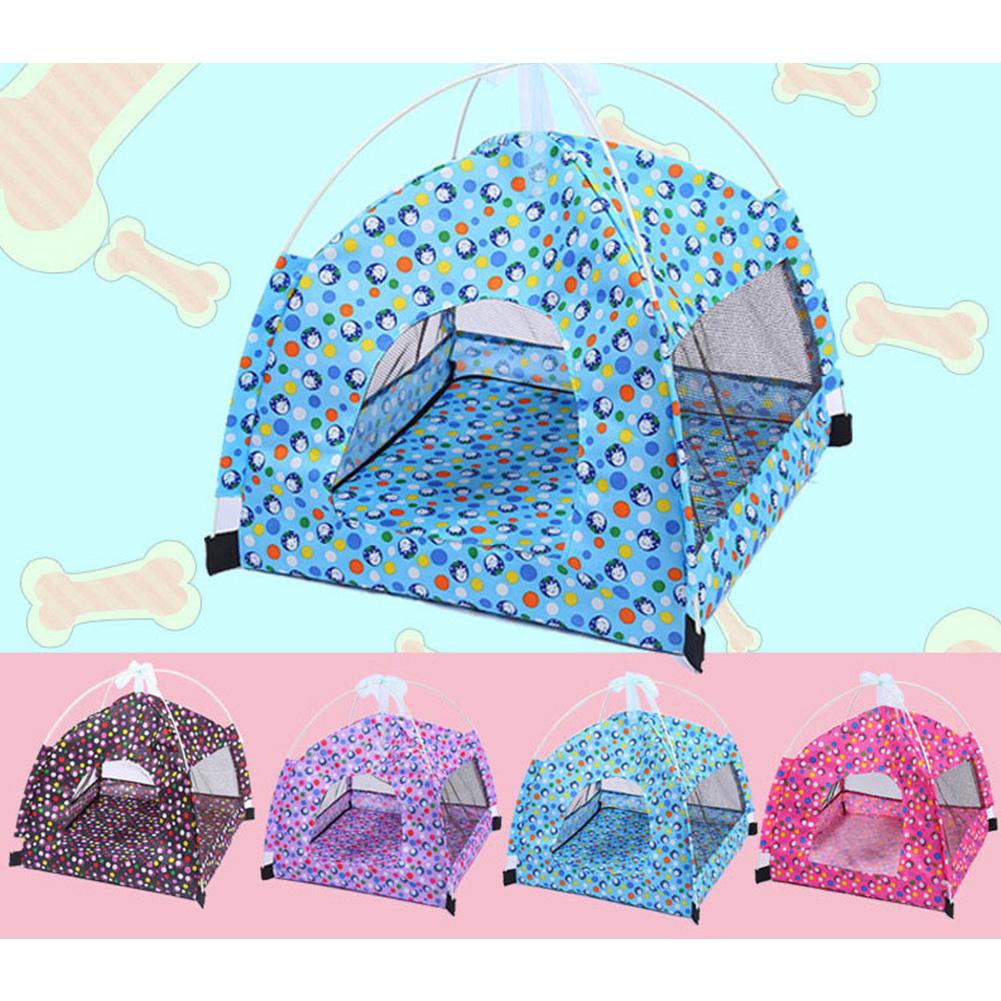 Removable Dog Tent Summer Spring Soft Waterproof Sleep Bed Breathable Washable Pet House Kennel